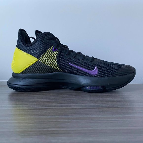 Nike LeBron Witness IV Basketball Shoes Lakers - Picture 5 of 12